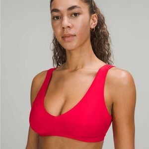 lululemon athletica Candy Apple Red Bra